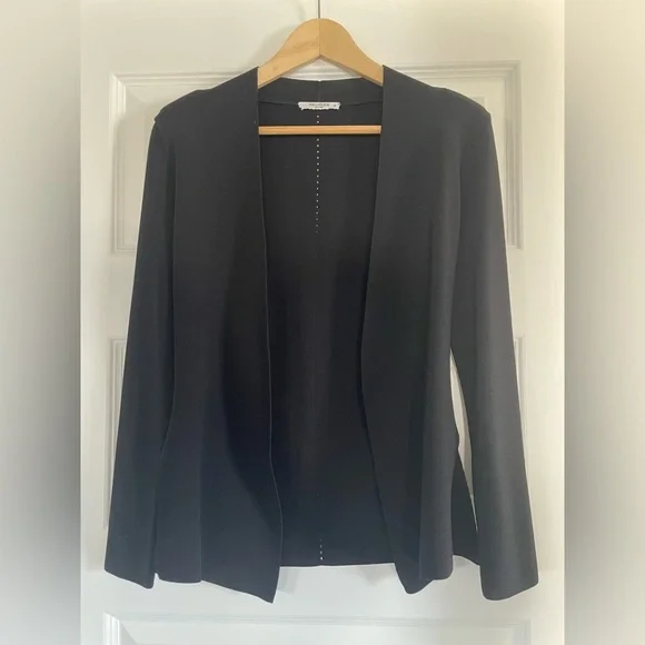 M.M. LaFleur The Woolf Jardigan, black, xs - Picture 2 of 9